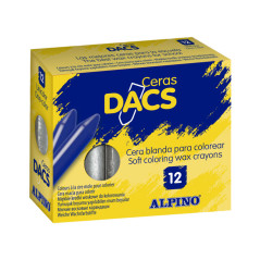 CAJA 12 CERAS DACS ALPINO