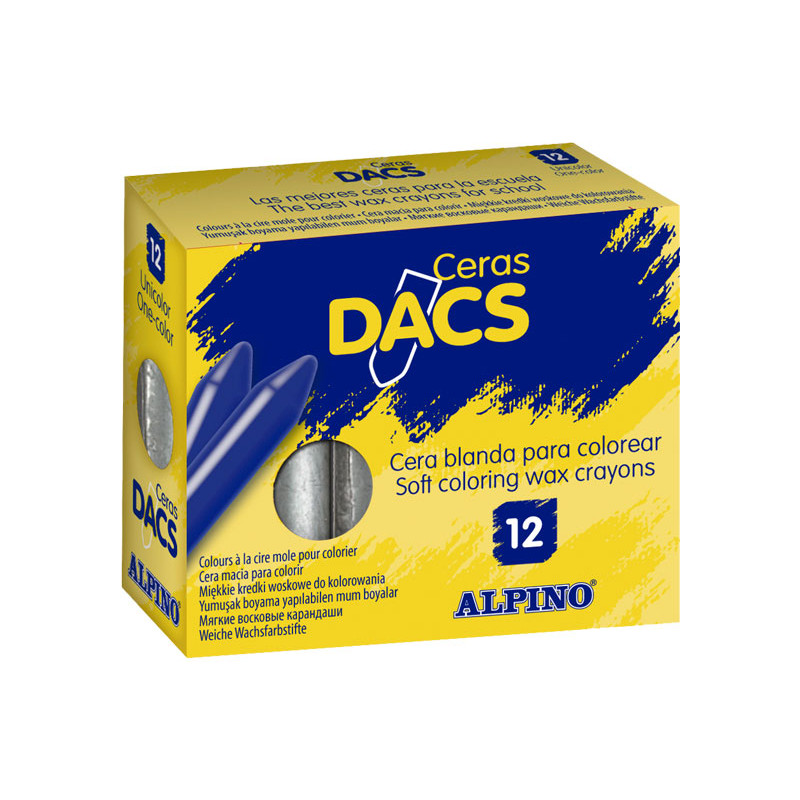 CAJA 12 CERAS DACS ALPINO