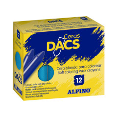 CAJA 12 CERAS DACS ALPINO