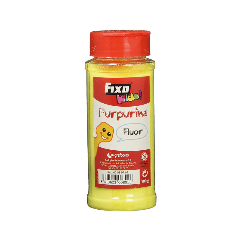 PURPURINA FIXOKIDS EFECTO FLÚOR 100gr