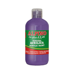 BOTELLA PINTURA ACRÍLICA ALPINO 250ml