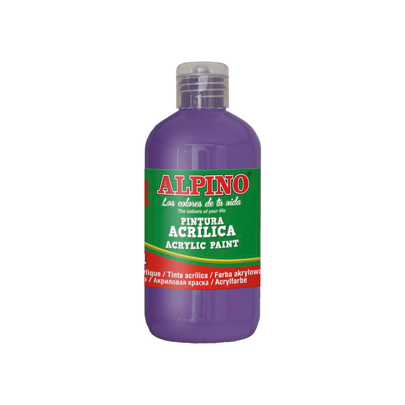 BOTELLA PINTURA ACRÍLICA ALPINO 250ml BOTELLA PINTURA ACRÍLICA ALPINO 250ml