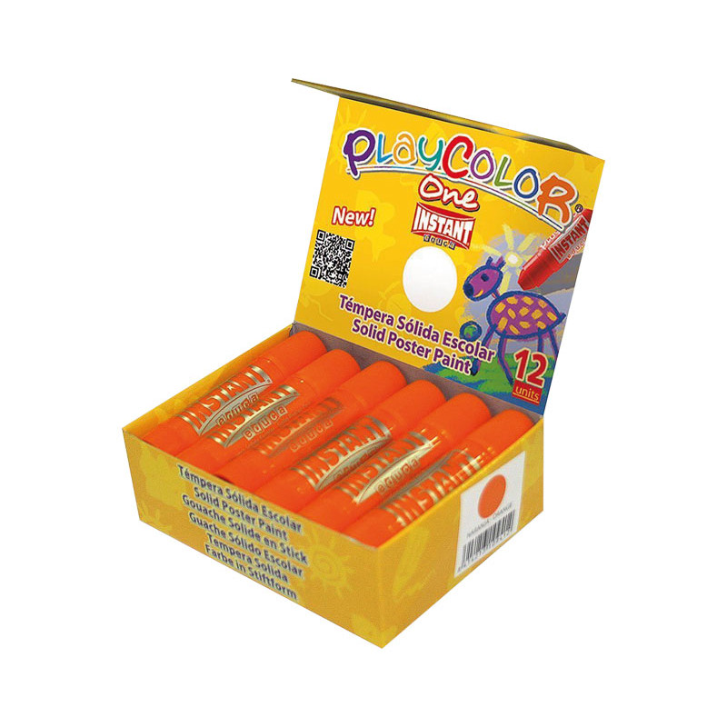 CAJA 12 TÉMPERAS PLAYCOLOR SÓLIDAS 10gr