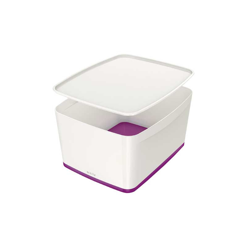 CAJA LEITZ MYBOX 18L CON TAPA