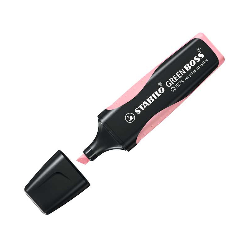 MARCADOR FLUORESCENTE STABILO GREEN BOSS PASTEL MARCADOR FLUORESCENTE STABILO GREEN BOSS PASTEL