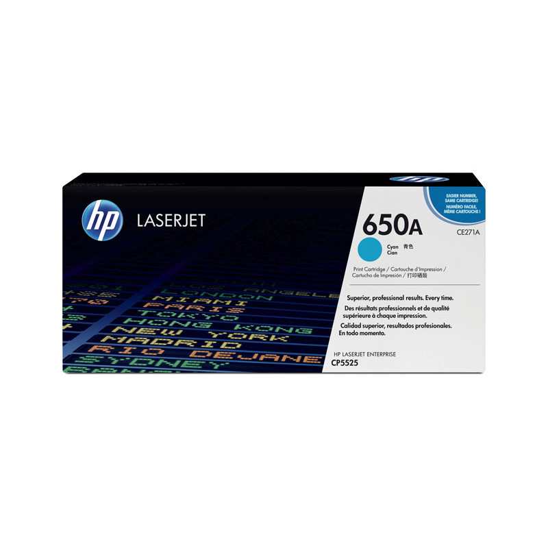 CARTUCHO DE TÓNER ORIGINAL LASERJET HP 650A CARTUCHO DE TÓNER ORIGINAL LASERJET HP 650A