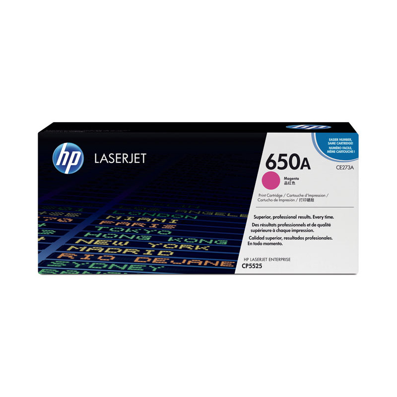 CARTUCHO DE TÓNER ORIGINAL LASERJET HP 650A CARTUCHO DE TÓNER ORIGINAL LASERJET HP 650A