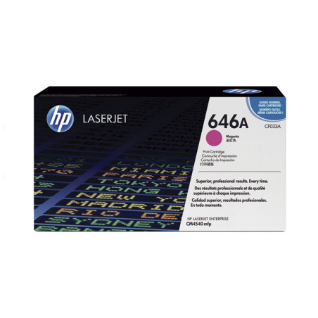 CARTUCHO DE TÓNER ORIGINAL LASERJET HP 646A