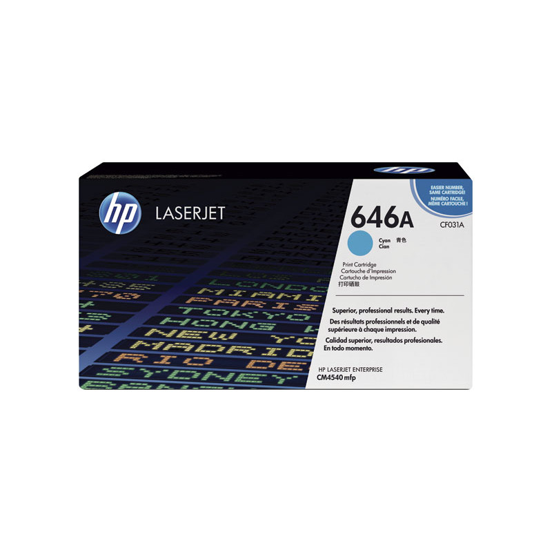CARTUCHO DE TÓNER ORIGINAL LASERJET HP 646A CARTUCHO DE TÓNER ORIGINAL LASERJET HP 646A
