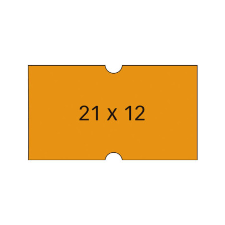 PACK 6 ROLLOS APLI PARA ETIQUETADORA 21x12mm PERMANENTE