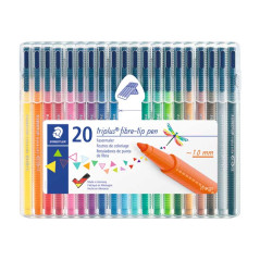 ESTUCHE 10 ROTULADORES STAEDTLER TRIPLUS COLOURS 323