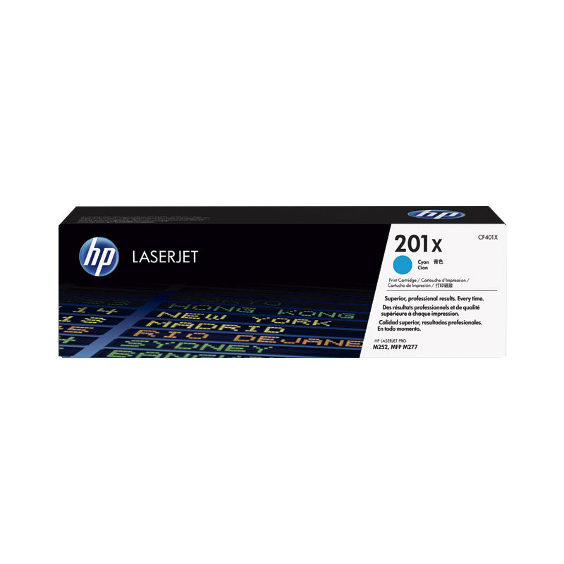 CARTUCHO DE TÓNER ORIGINAL LASERJET 201X DE ALTA CAPACIDAD