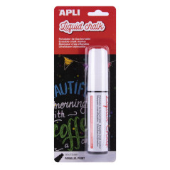 ROTULADOR APLI LIQUID CHALK PUNTA BISELADA