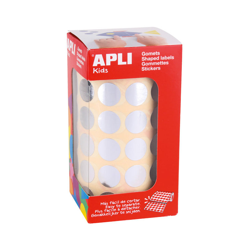 ROLLO GOMETS APLI CÍRCULOS METALIZADOS ø 15mm