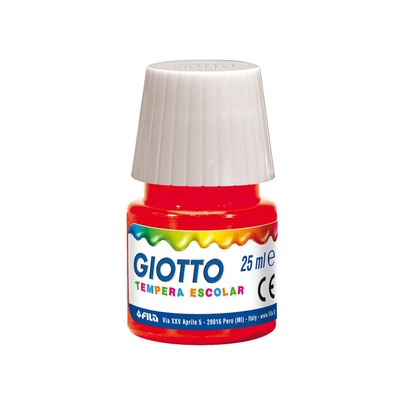 BOTE TÉMPERA ESCOLAR GIOTTO 25ml