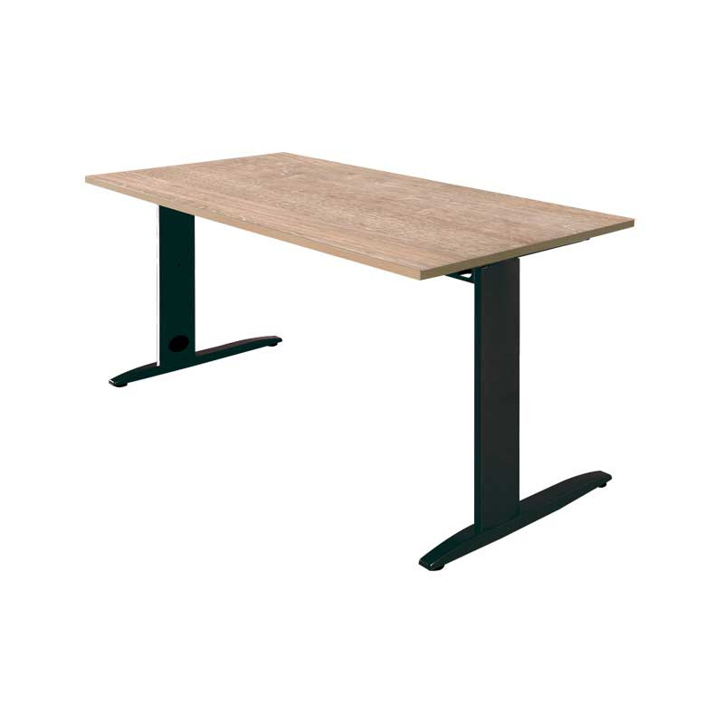 MESA OPERATIVA CARVING 120x80cm ESTRUCTURA METÁLICA NEGRA MESA OPERATIVA CARVING 120x80cm ESTRUCTURA METÁLICA NEGRA