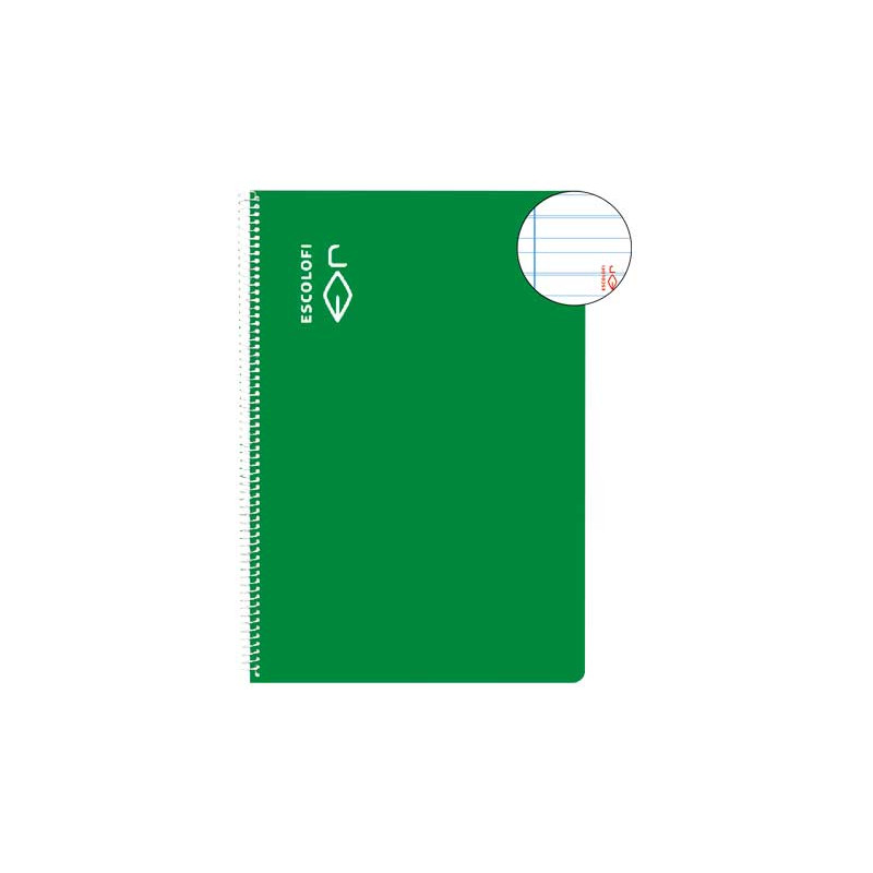 CUADERNO ESPIRAL 100h ESCOLOFI 4º MONTESSORI 3,5 CON MARGEN CUADERNO ESPIRAL 100h ESCOLOFI 4º MONTESSORI 3,5 CON MARGEN