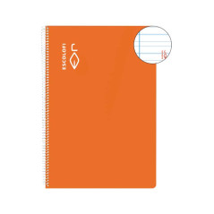 CUADERNO ESPIRAL 100h ESCOLOFI Fº MONTESSORI 3,5 CON MARGEN