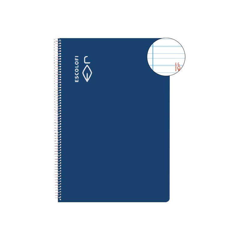 CUADERNO ESPIRAL 100h ESCOLOFI Fº MONTESSORI 3,5 CON MARGEN CUADERNO ESPIRAL 100h ESCOLOFI Fº MONTESSORI 3,5 CON MARGEN