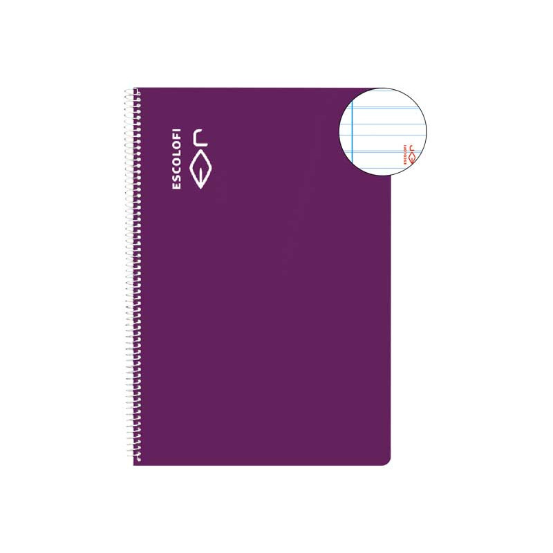 CUADERNO ESPIRAL 100h ESCOLOFI Fº MONTESSORI 3,5 CON MARGEN CUADERNO ESPIRAL 100h ESCOLOFI Fº MONTESSORI 3,5 CON MARGEN
