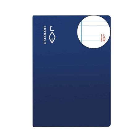 LIBRETA GRAPADA 50h ESCOLOFI A4 PAUTA 3,5 CON MARGEN