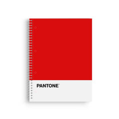 CUADERNO ESPIRAL 80h ESCOLOFI "PANTONE: BASICS" A4 5x5