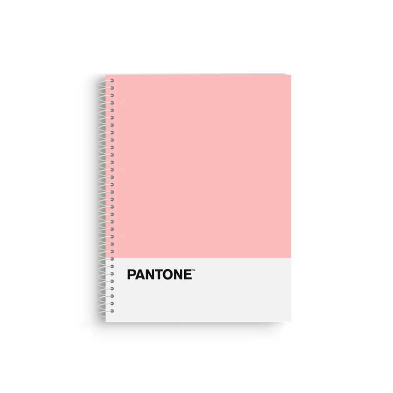 CUADERNO ESPIRAL 80h ESCOLOFI "PANTONE: BASICS" A4 5x5