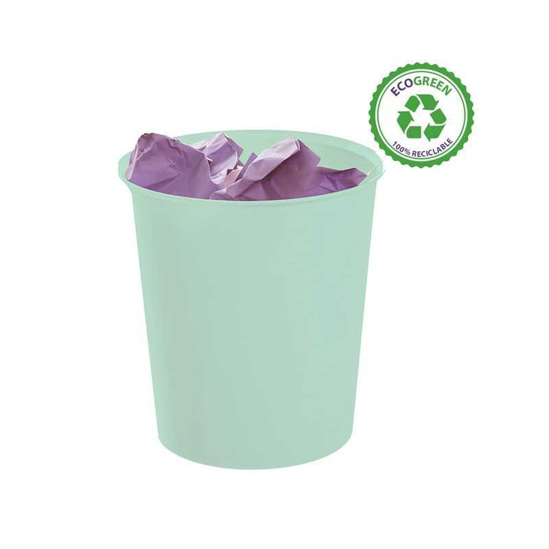 PAPELERA ARCHIVO 2000 PASTEL ECOGREEN 18L PAPELERA ARCHIVO 2000 PASTEL ECOGREEN 18L