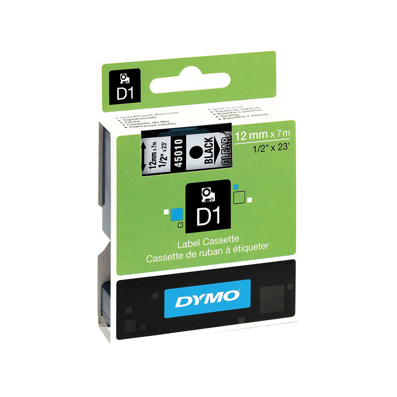 CINTA ROTULAR DYMO D1 12mm CINTA ROTULAR DYMO D1 12mm