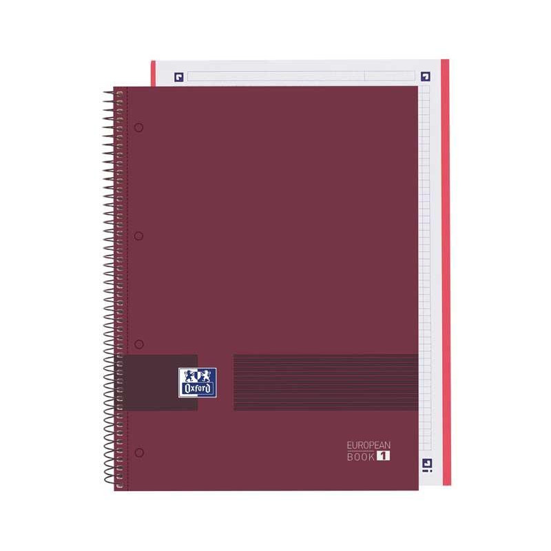 CUADERNO OXFORD "EUROPEANBOOK 1 OXFORD&YOU" A4+ 80h