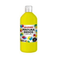 BOTELLA PINTURA DEDOS ALPINO 500ml