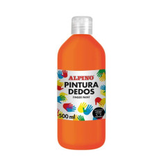 BOTELLA PINTURA DEDOS ALPINO 500ml