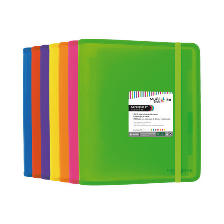 CARPETA DE ANILLAS GRAFOPLAS CARPEPLÚS MULTILINE