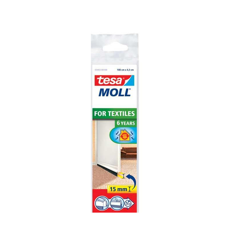 BAJO PUERTAS TESA TESAMOLL® MOQUETAS 43mm