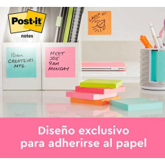 PACK 6 BLOCS NOTAS POST-IT 76x76mm