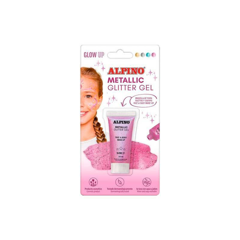 BLÍSTER MAQUILLAJE ALPINO METALLIC GLITTER GEL 14ml BLÍSTER MAQUILLAJE ALPINO METALLIC GLITTER GEL 14ml