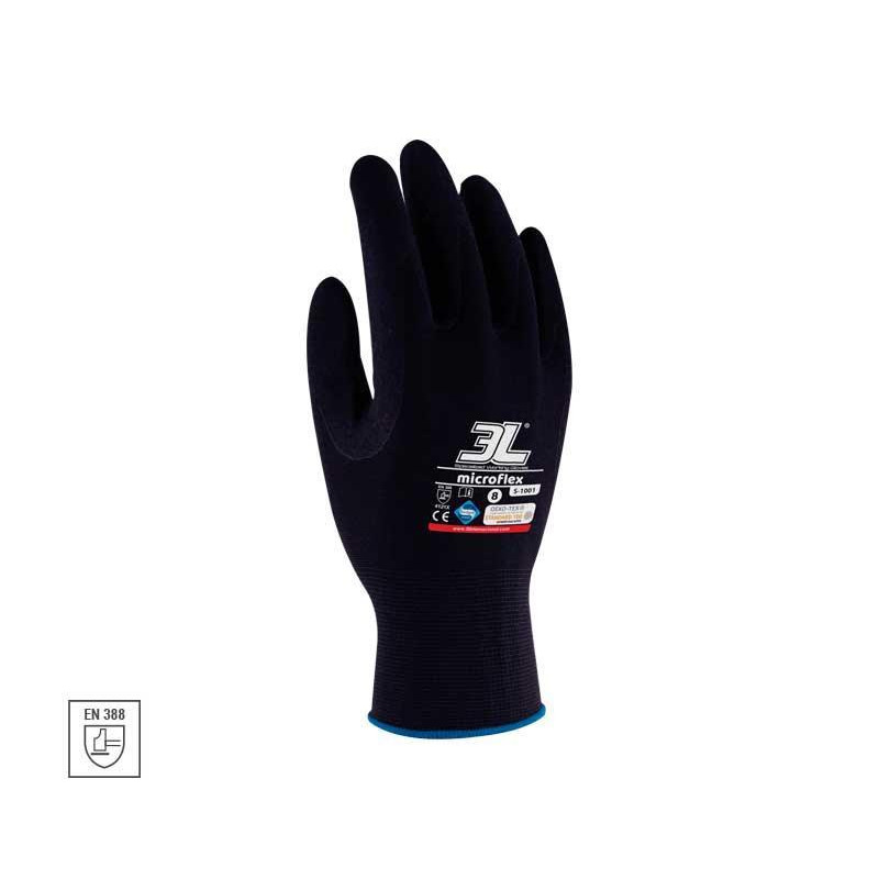 GUANTES DE SEGURIDAD MECÁNICO "MICROFLEX"