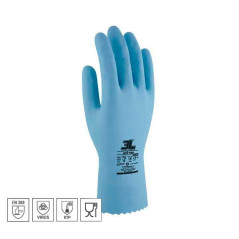 GUANTES DE SEGURIDAD QUÍMICO DOMÉSTICO "UNI-TEX"