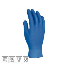 CAJA 50 GUANTES DE SEGURIDAD DESECHABLES "UNIGRIP BL"