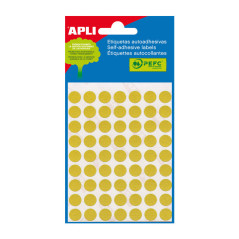 BLÍSTER 5h ETIQUETAS APLI Ø 10mm