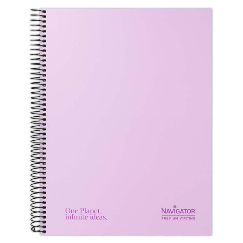 CUADERNO NAVIGATOR A4+ 80h 5X5 COLORES PASTEL CUADERNO NAVIGATOR A4+ 80h 5X5 COLORES PASTEL