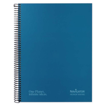 CUADERNO NAVIGATOR A4+ 120h 5X5 COLORES VIVOS
