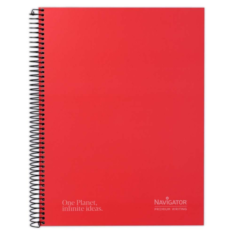 CUADERNO NAVIGATOR A4+ 120h 5X5 COLORES VIVOS CUADERNO NAVIGATOR A4+ 120h 5X5 COLORES VIVOS