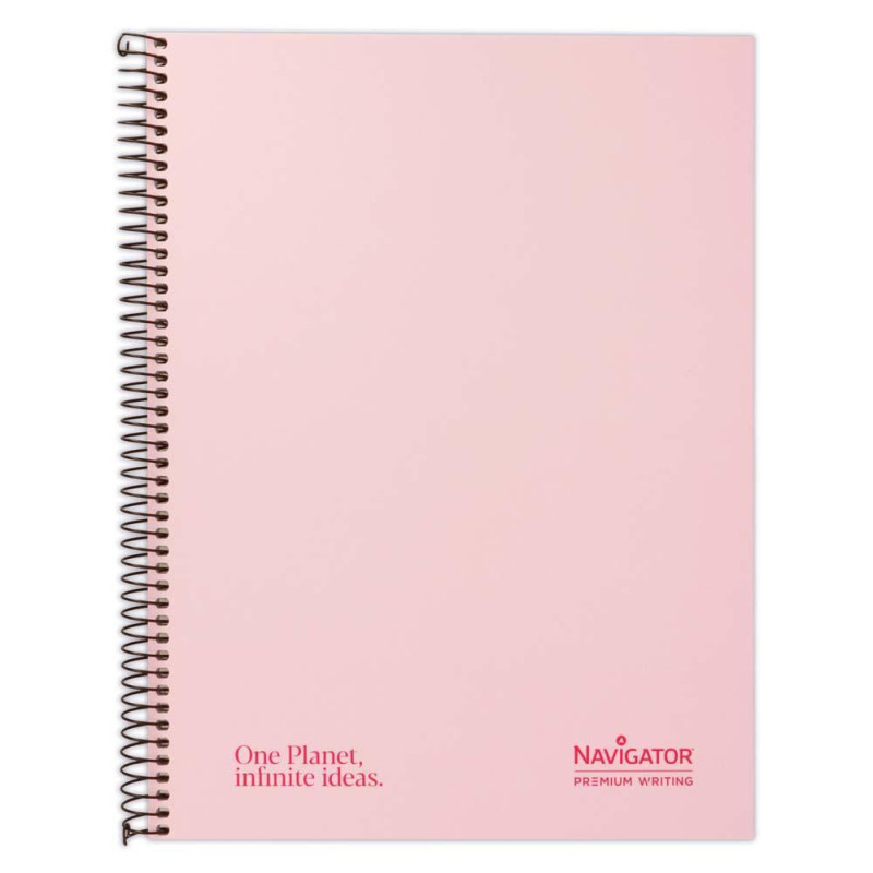 CUADERNO NAVIGATOR A4+ 120h 5X5 COLORES PASTEL CUADERNO NAVIGATOR A4+ 120h 5X5 COLORES PASTEL