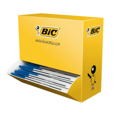 CAJA 90 BOLÍGRAFOS BIC CRISTAL + 10 GRATIS