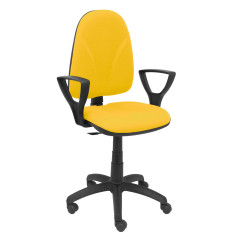 SILLA OPERATIVA ALGARRA TELA CON BRAZOS FIJOS