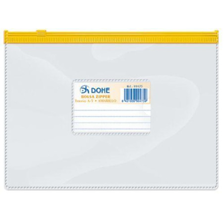 BOLSA MULTIUSOS DOHE CON CIERRE ZIPPER Fº