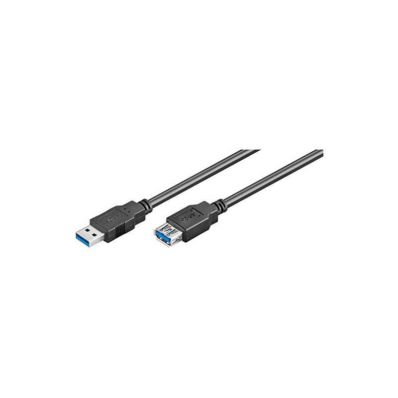 EC1007 CABLE USB 1 M USB 3.2 GEN 1 (3.1 GEN 1) USB A NEGRO