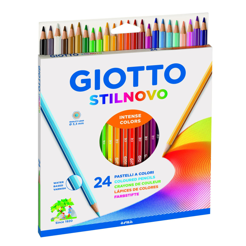 CAJA 24 LÁPICES GIOTTO STILNOVO