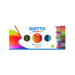 ESTUCHE 50 LÁPICES DE COLORES GIOTTO STILNOVO